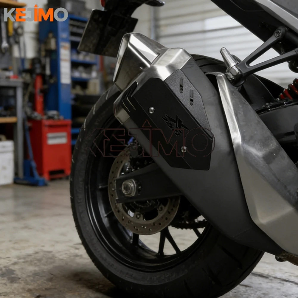 

X-adv XADV750 Motorcycle Exhaust Pipe Protection Cover Muffler Guard FOR Honda Xadv 750 2017 2018 2019 2020 2021 2022 2023 2024