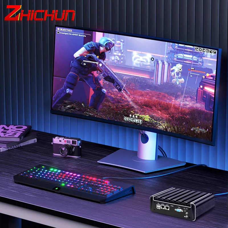 CPU I7 5Gen Mini Pc Intel Game Office Station Core I7 Embedded Computer Arm Industrial Edge Computing Linux Rk3568 Mini Pc