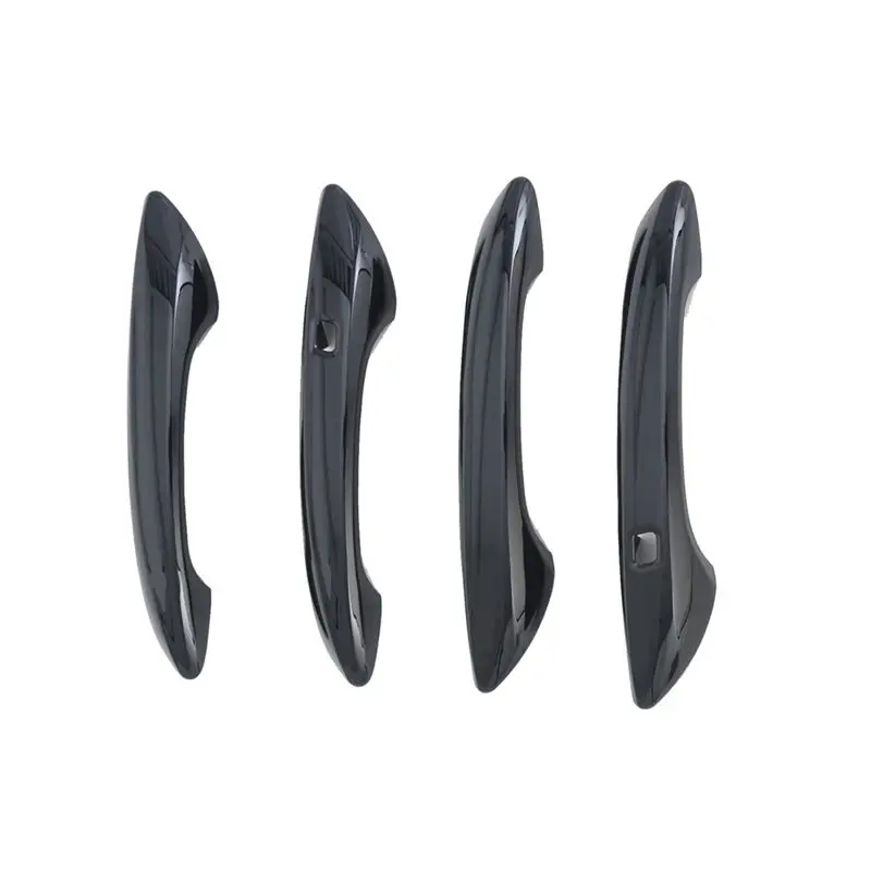 Reliable-For Sonata DN8 2024 Carbon Fiber Car Exterior Door Handle Cover Decorative Trim Accessories
