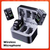 SJCAM M1 Dual Channel Wireless Microphone with ENC Noise Cancellation 200ft Range for Camera iPhone Android