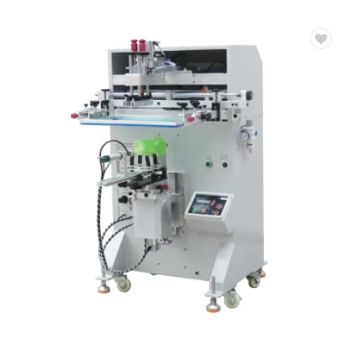 Smaller Semi-automatic Flat/round Screen Printer Filter Ceramic Mug Syringe Pen Wristband Cosmetic Pet Bottle Cup Jar