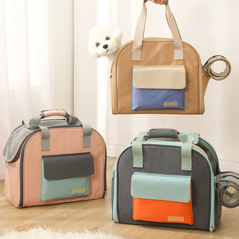 

0-4kg Multifunctional Dog Backpack Puppy Handbags Dog Transport Bag Pet Backpack Pet Bag Puppy Pet Shoulder Carrier Bag