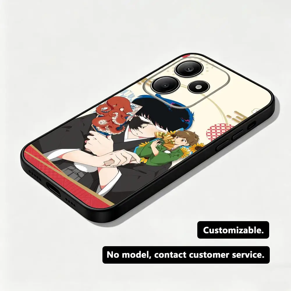 Anime Go For It Nakamura-kun Phone Case For Xiaomi Redmi Note 14 13 12 11 Pro Plus S 5G 14C A3 Soft Black Phone Cover
