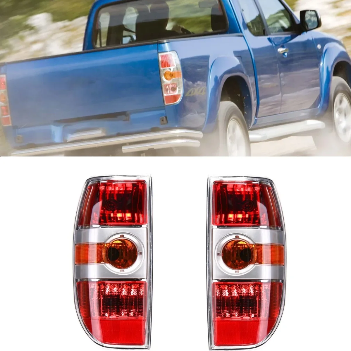 

Rear Tail Light Brake Lamp Taillight for Mazda BT-50 2006+