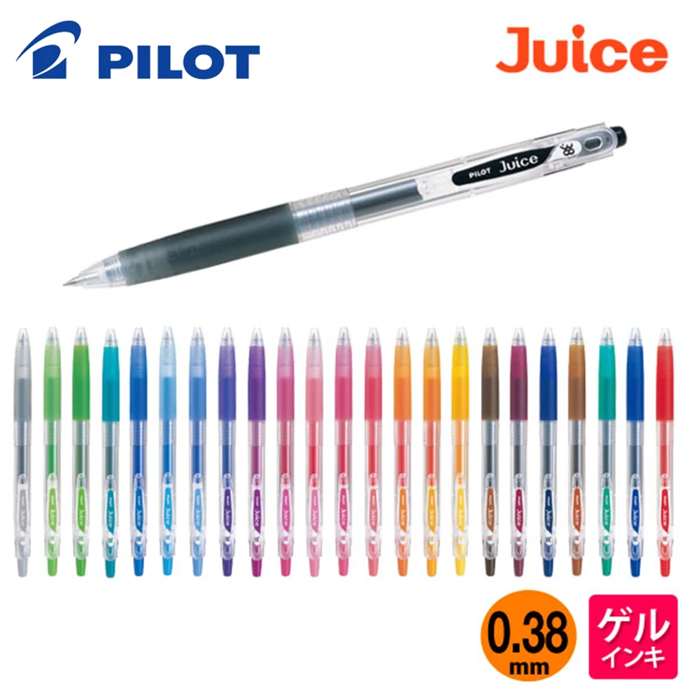 

5pcs Japan Pilot Gel Pen Juice Candy Color Cute Multicolor Hand Tent 0.38mm LJU-10UF Kawaii Stationery Office Supplies