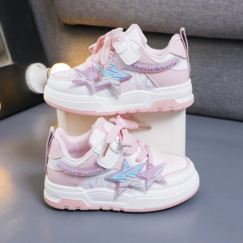 

Trendy Children Sports Shoes Girls and Boys Casual Shoes Lightweighted