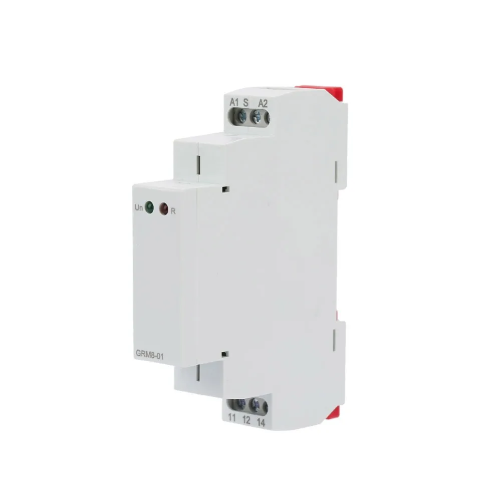 Impulse Control GRM8-01 Impulse Relay AC 230V Din Rail Mount Din Rail Impulse Relay Impulse Latching Relay Electrical Systems