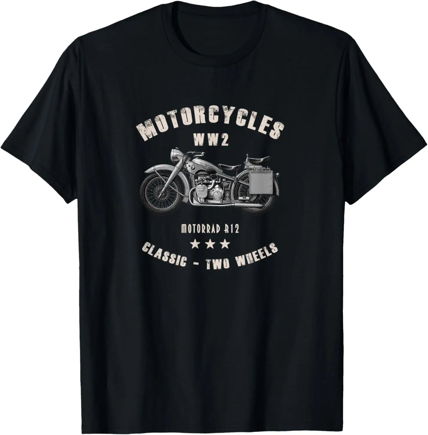 

MOTORRAD R12 Classic Motorcycle WW2 T-Shirt Motorcycle