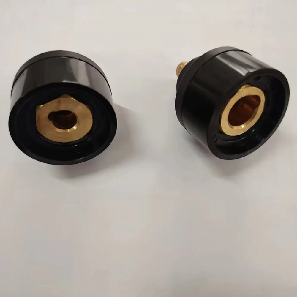 DC Welder Power Connector 10 25 Plug To 35 50 Socket European Quick Adapter For Professional Welding Equipment Hardware Parts