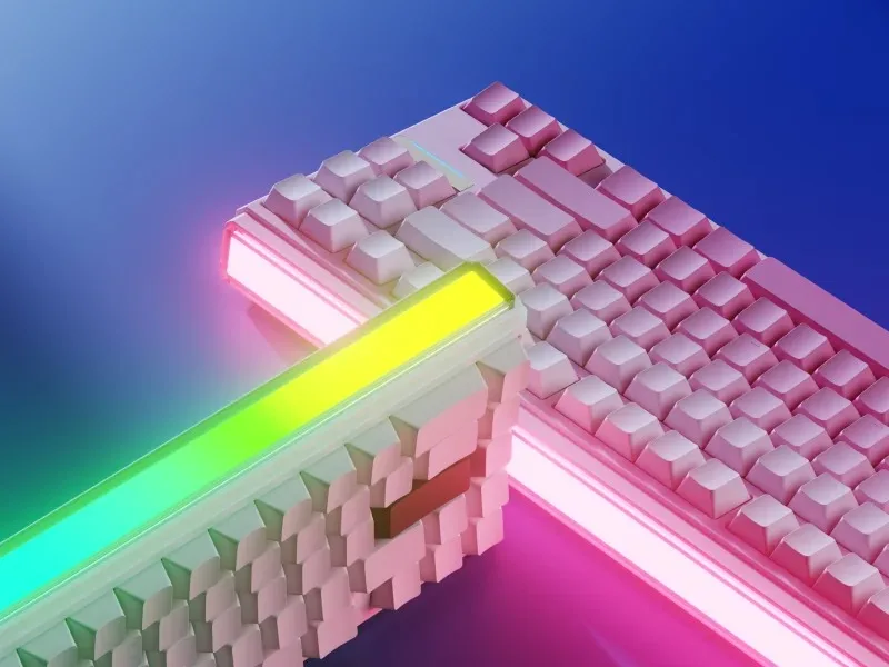 Eweadn deep68/80 teclado mecânico rgb para jogos magnéticos 8k + 128k rt0.01 0.01ms arbg gateron eixo troca quente para fps csgo moba