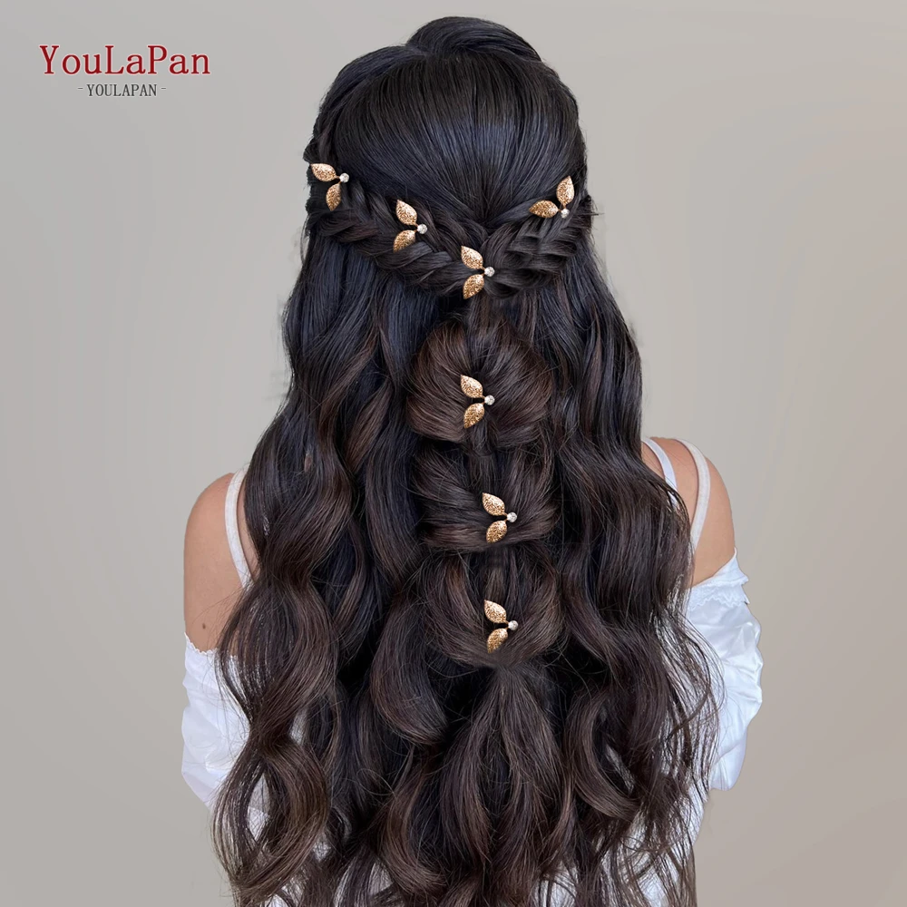 YouLasaupoudrer-Épingles à cheveux en forme de U pour femme, pince à cheveux en alliage pour patients de mariage, accessoires pour cheveux de fête, vêtements de sauna pour filles, jardins, 769