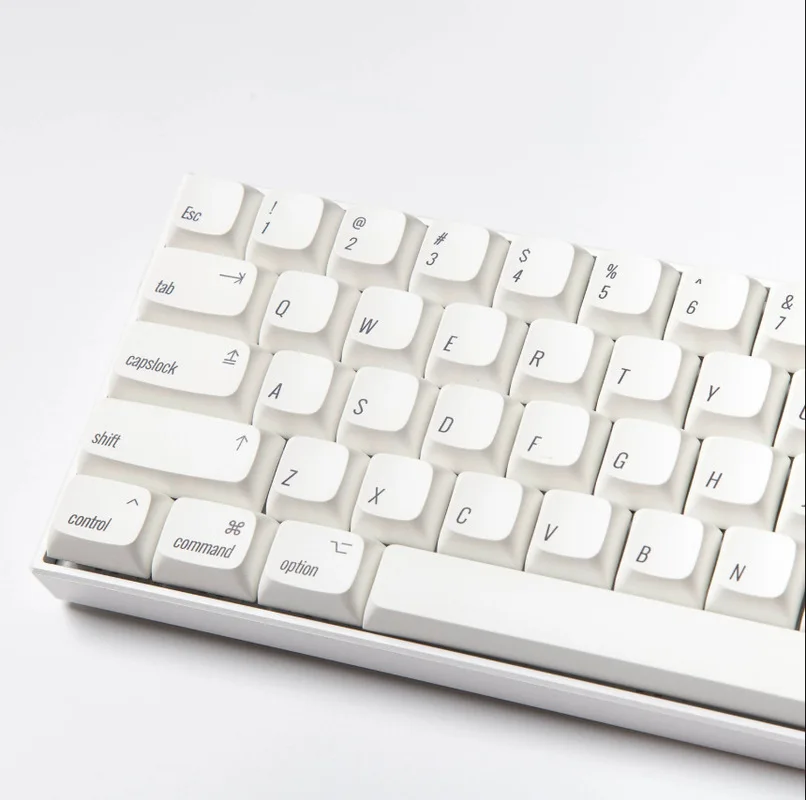 

Минималистичные колпачки для клавиш в стиле Apple для MAC, совместимые с 61 64 68 84 87 98 104, раскладками клавиш, аксессуары для компьютерной офисной клавиатуры