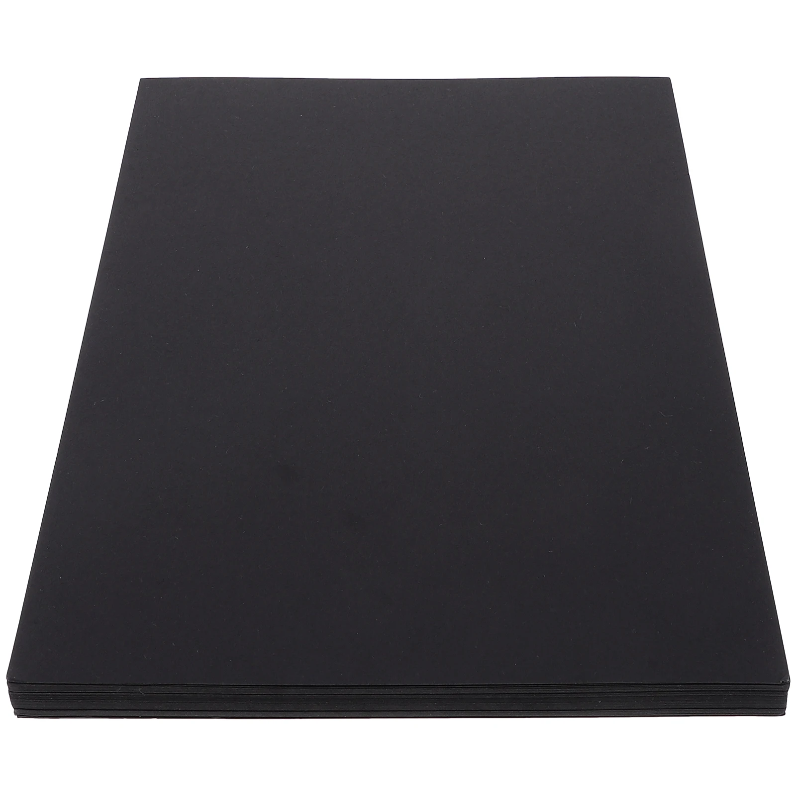 

100 Pcs A4 230g Colored Card Paper Black Craft Material for Drawing Origami DIY Projects Handmade Gifts Class Use