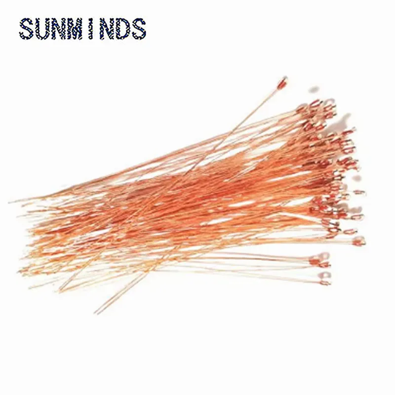 10Pcs MF51-100k 50K 10K B3950/3435 NTC Thermistor Heat-resistant Glass Encapsulated 3D Printer With Precision 1% Long 60mm
