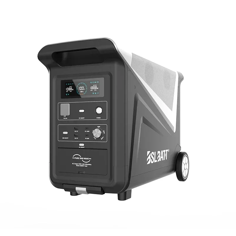 BSLBATT outdoor energy storage battery generator solar generator 3000w portable power station