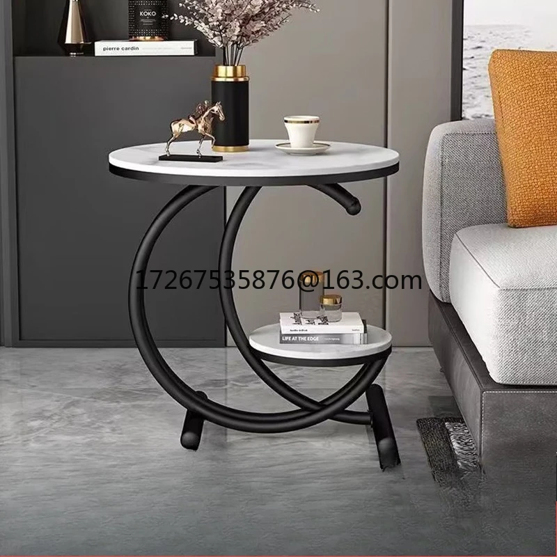 

Household corner few living room sofa side table side cabinet balcony round table bedside few small coffee table