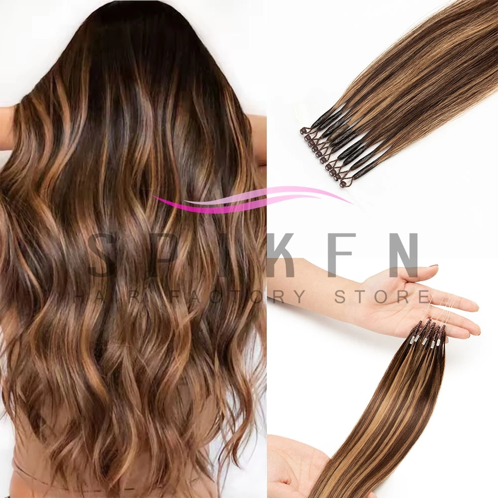 8D Human Hair Extensions Blonde 12