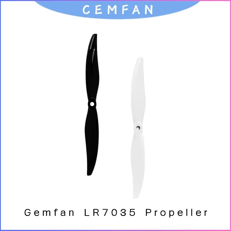 

Gemfan LR 7035 7x3.5 2-Blade Propeller M5 for 7inch Long Range FPV Drone, 2-Pairs PC Props for LR7 Freestyle RC Quadcopter
