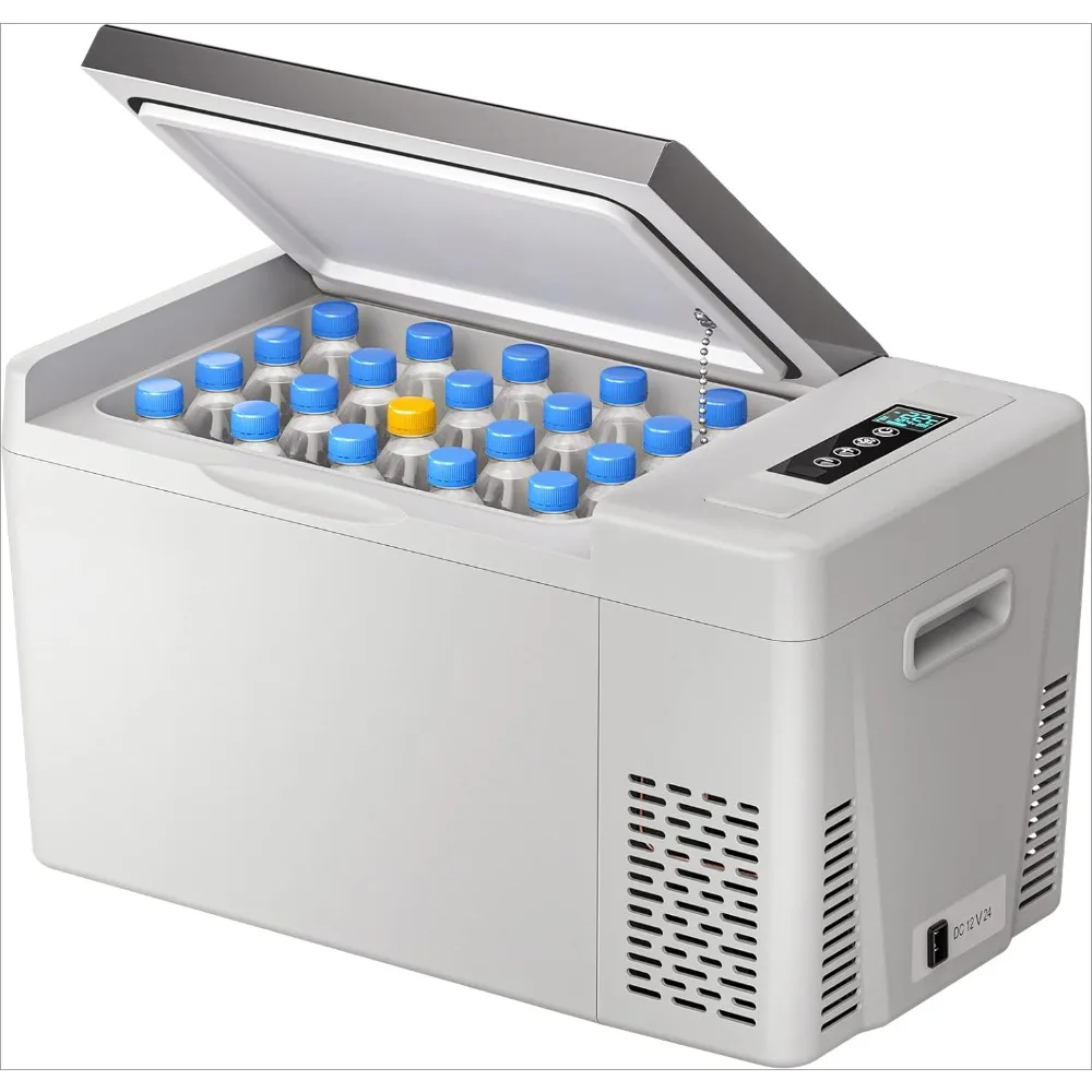 

12V Car Refrigerator,portable Refrigeration Compressor Cooler 12/24V DC 110~240V AC,suitable for Camping Vehicles,travel,camping