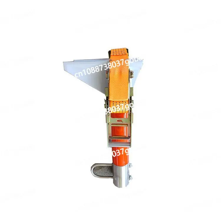 Electric construction with suspension frame, climbing operation, safety belt hanger, live maintenance hanger