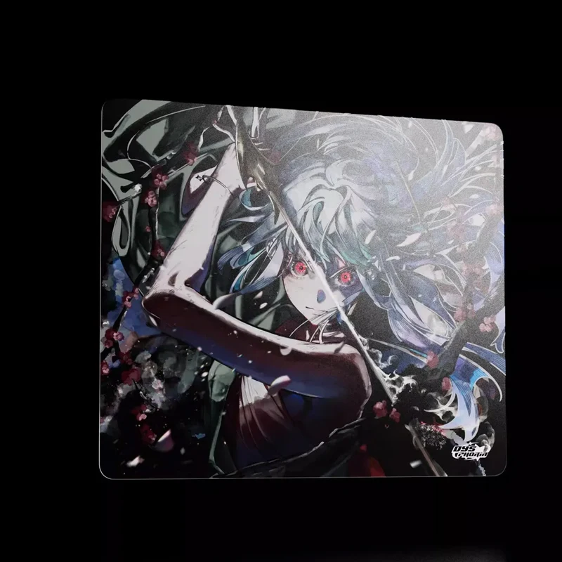 Gothic Style Anime Girl Photovoltaic Glass Mouse Pad Game Smooth Frosted Waterproof E-Sports Tempered Multiple Size Optional PC
