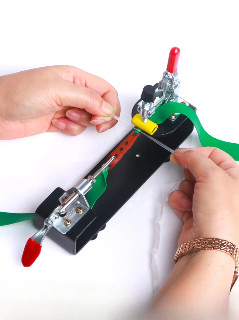 

New Tied Rubber Tool for Flat Rubber Band Or Round Rubber Band Tube Slingshot Catapult Accessories Rubber Band Assistant