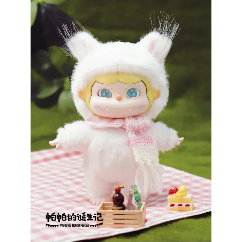 Caja ciega de peluche de la serie Papa Be Born Party, juguetes Kawaii, figura de acción de Anime, Caja Caja sorpresa, caja misteriosa, muñecas, regalo para niñas