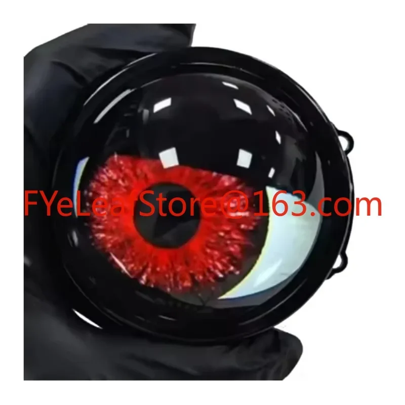 Wholesales Customized Universal Autos Dynamic Demon Eyes 3 Inch LED LENS Car Devil Eye  led fog light led headlight