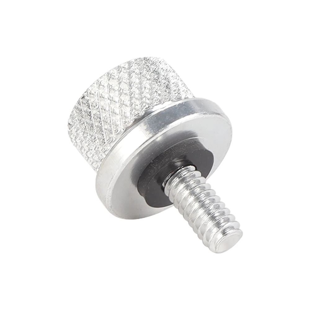 Śruba tylnego siedzenia motocykla śruba błotnika śruba 1/4 "-20 gwint Chrome dla Harley Sportster Dyna Softail przemieszczanie się po ulicy 1996-2015 XL FL