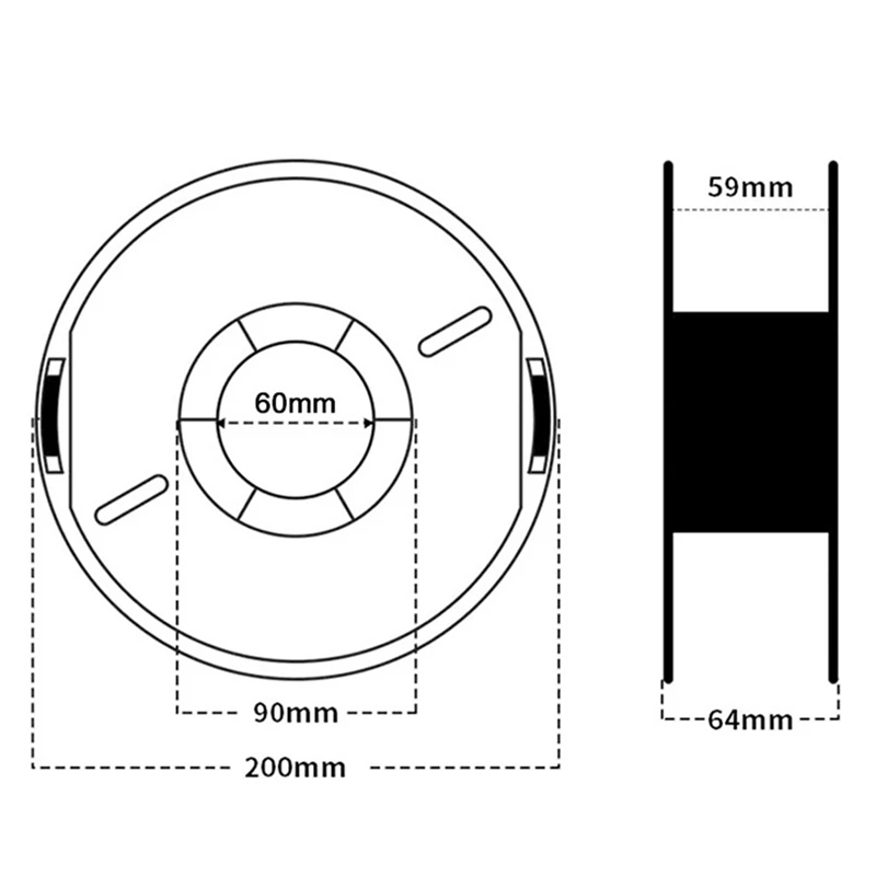 Принадлежности для 3D-печати Товары для PLA 1,75 мм/1 кг Нить для 3D-принтера Катушка 1 кг Запасные части для 3D-принтера Красный