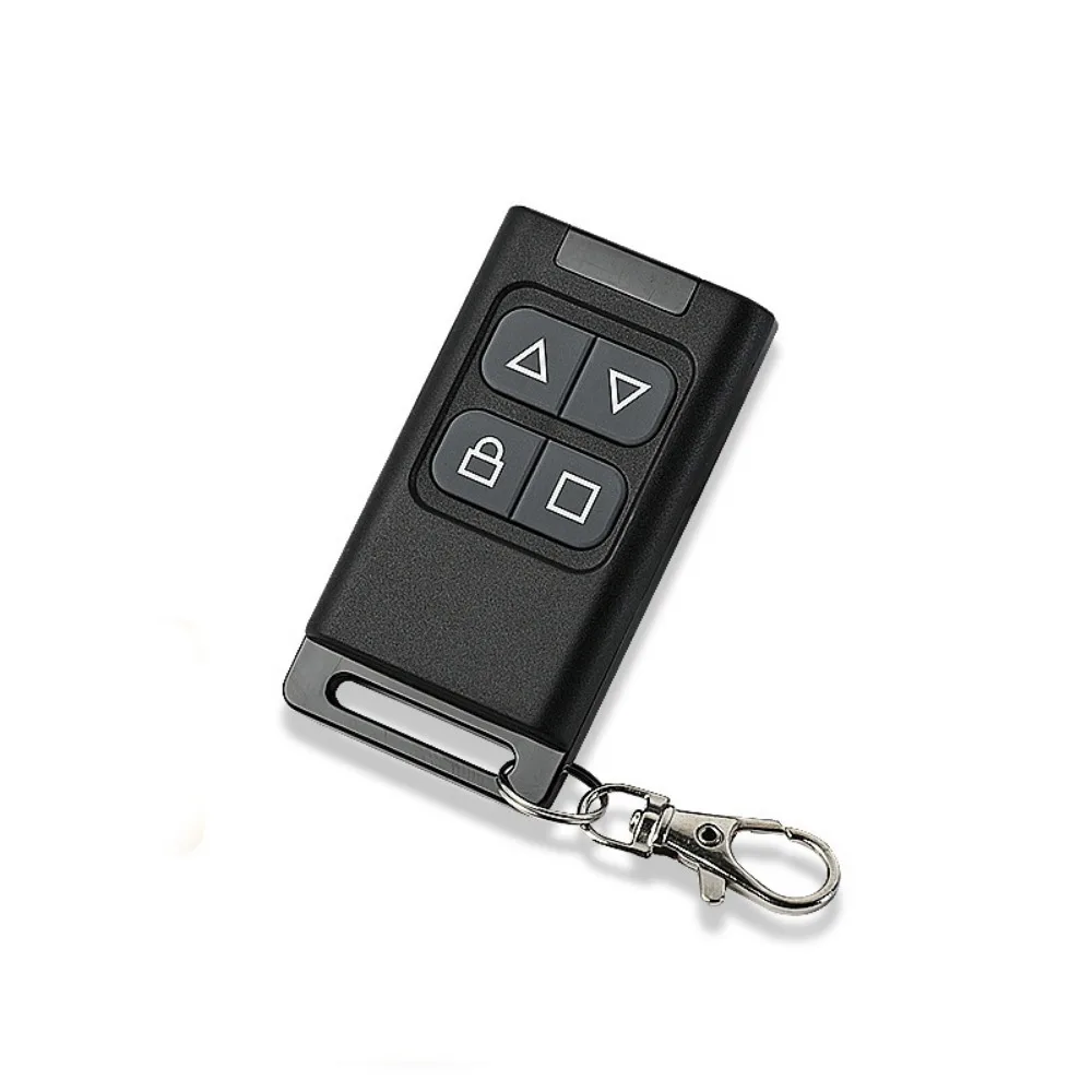 

Plastic Copy Remote Control Wireless Four Button Door Opener Replication 433MHz Quickly Copy The Signal Remote Control