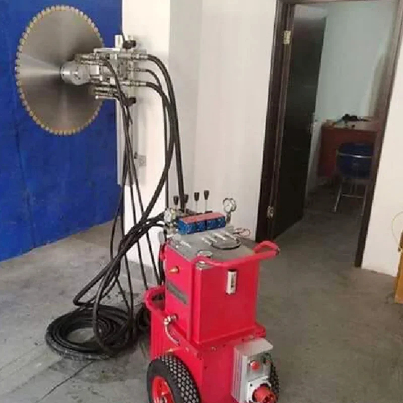 Semi-Automatic Wall Concrete Cutting Machine And Blade 1200mm Saw Blade Concrete Wall Cutter