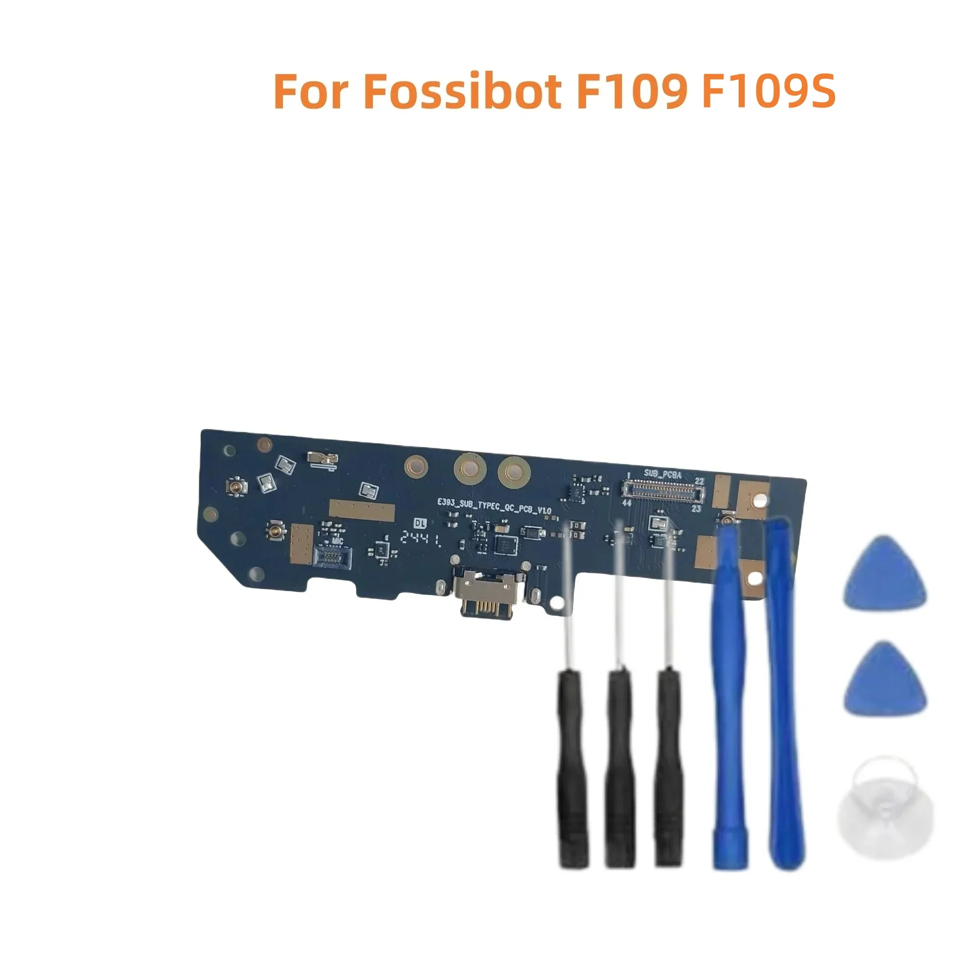 For Fossibot F109 F109S Phone New Original PCB USB Board Charging Charge Dock Plug Repair Parts Accessories