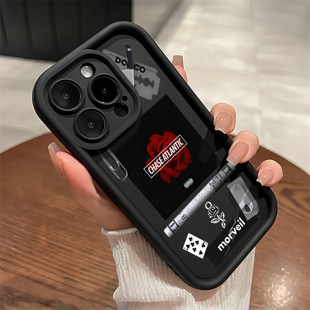 حافظة لهاتف سامسونج S25 S24 S23 S22 S21 S20 F06 M16 نوت 20 FE Plus Ultra 4G 5G غطاء من البولي يوريثان الحراري الناعم