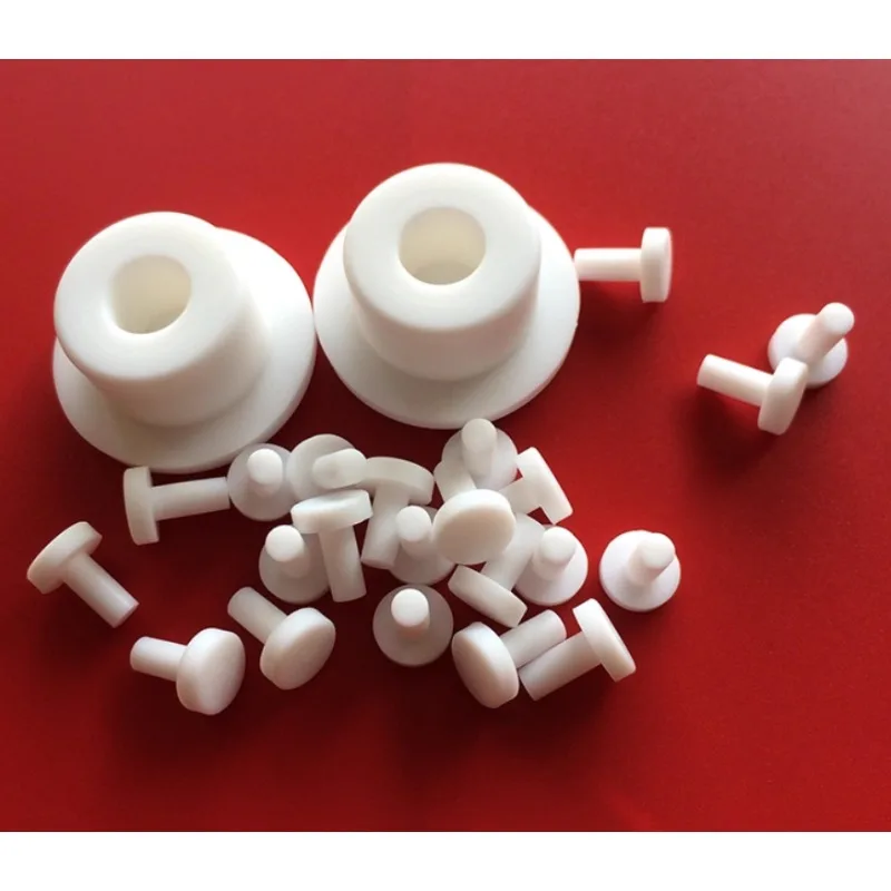 9mm-36.7mm White Silicone Rubber Plug High-Temperature Resistant Sealing Cap For Waterproof and Dustproof Sealing
