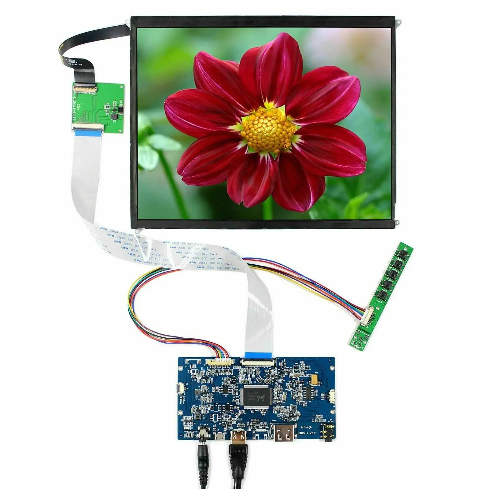 

IPAD3/4 9.7Inch LCD Dedicated HDMI Driver board 2K 2048*1536 Ultra-thin style LP097QX1 LTL097QL01 LTN097QL01 HQ097QX1 LQ097L1JY0