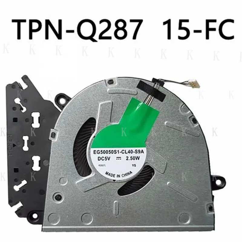 C   CPU Fan cooling For HP 15-FC 250 G10 TPN-Q287 N38472-001 DC5V