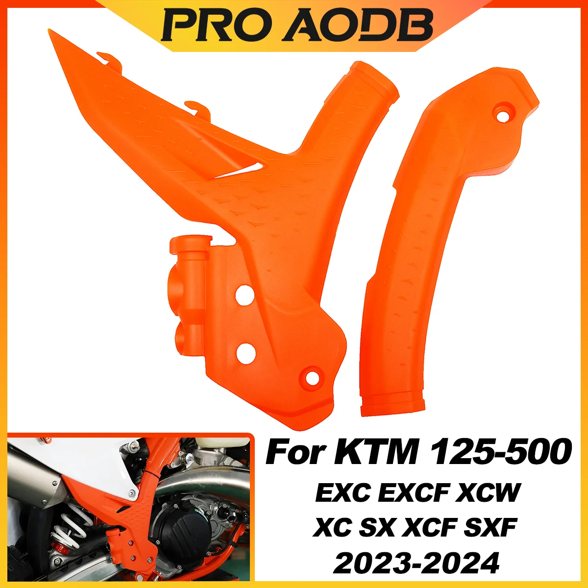 Protector de Chasis para Motocicleta 2023-2026 para KTM SX SX-F XC XCF XC-W XCF-W EXC EXC-F XW-F SMR 125 150 200 250 300 350 450 500