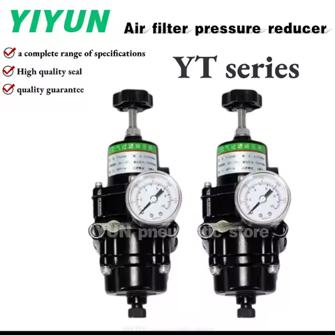 Air source air filter pressure reducing valve YT200B T50 YT220B KZ03 YT225 connector NPT1/4 Pneumatic cylinder YT series