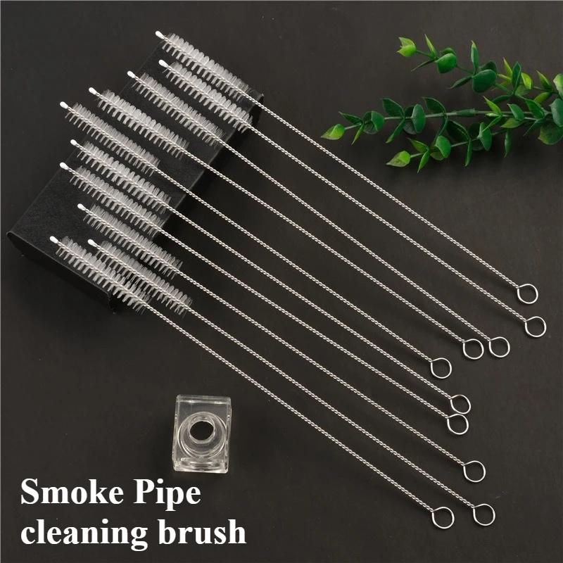 50/100PCS Stainless steel Smoke Pipe Cleaning brush Tobacco Pipe Cleaner Strip Baby Bottle Cleaner Brush Smoking pipe Cleaners