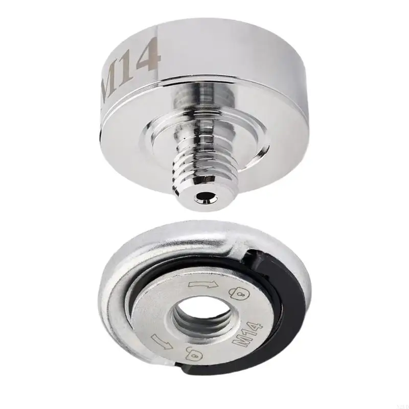 Professional M14 Grinding Tool Adapter with Flange Nut for X Lock Angles Grinder N2UD