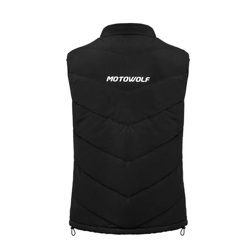 Heated Vest For Men Long-Lasting Warmth Winter Warming Heating Vest Three-Gear Temperature Control Men's Hiking & Outdoor