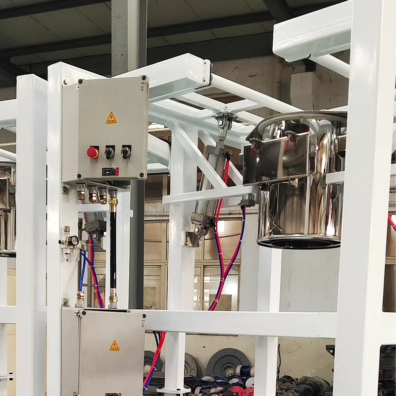 FIBC Discharging System Granule Unpacking Hoist Carrier OEM Available