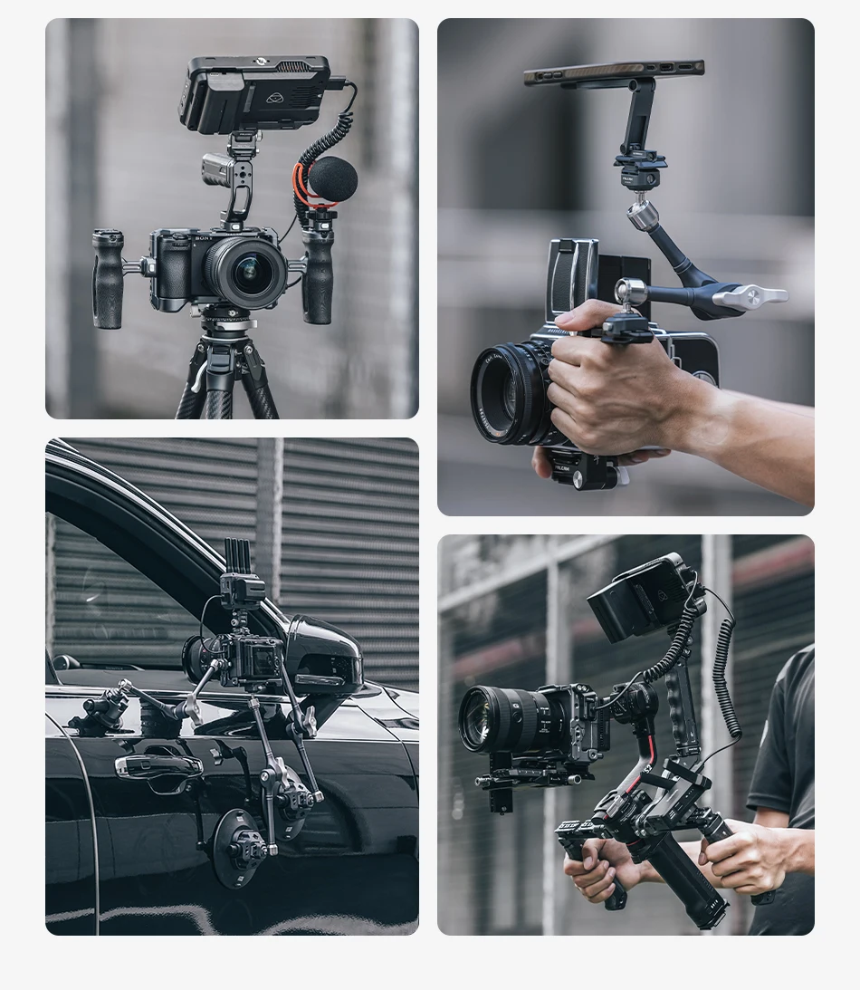 Ulanzi Falcam F22&F38 Quick Release Anti-deflection Plate One Step Install and Remove Quick Release System – Detail 7