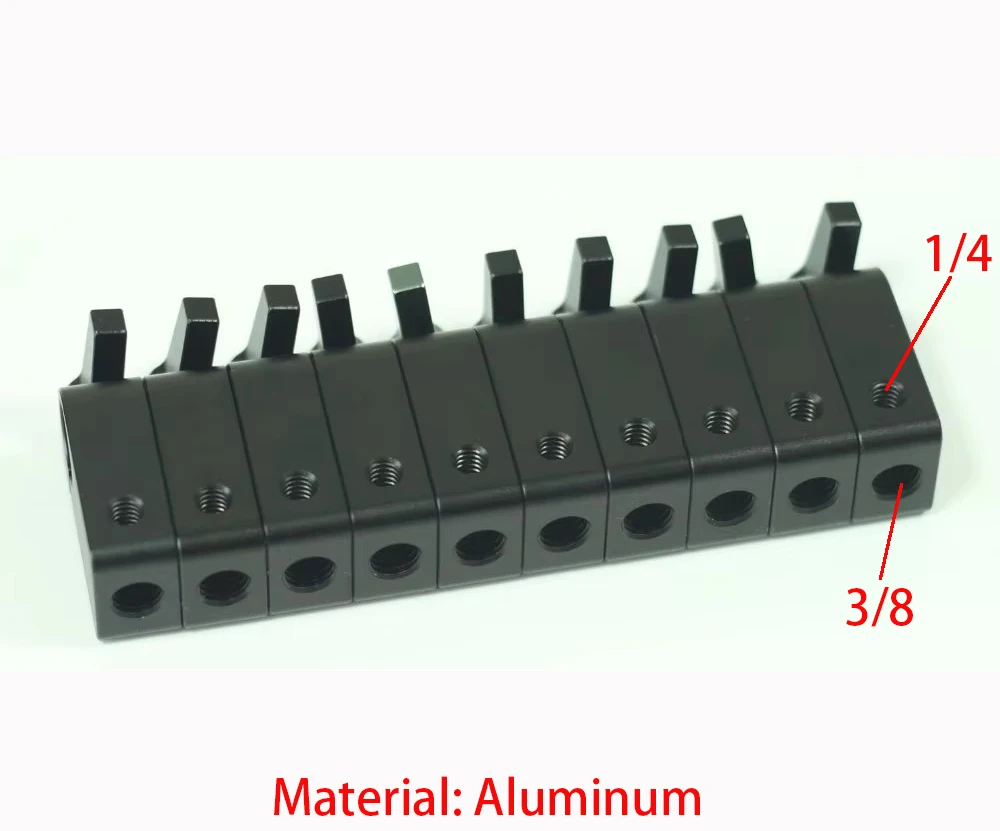10x single Rod clamp with 1/4
