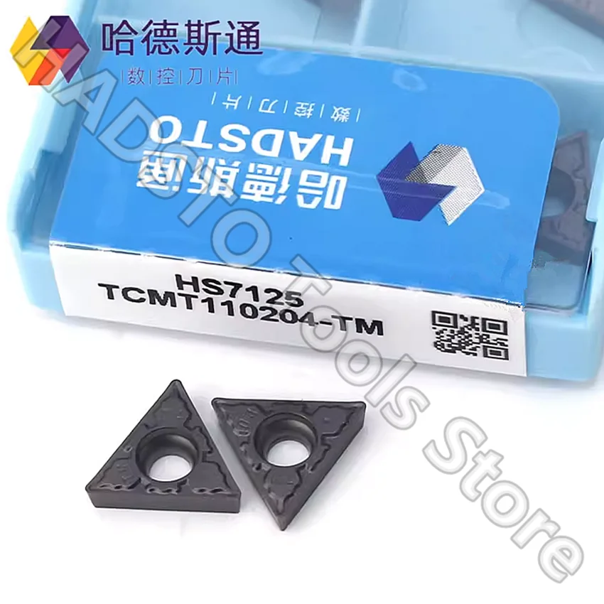 TCMT110204-TM HS7125 TCMT110204-TM TCMT110204 HADSTO CNC carbide inserts Turning inserts For Steel, Stainless steel, Cast iron