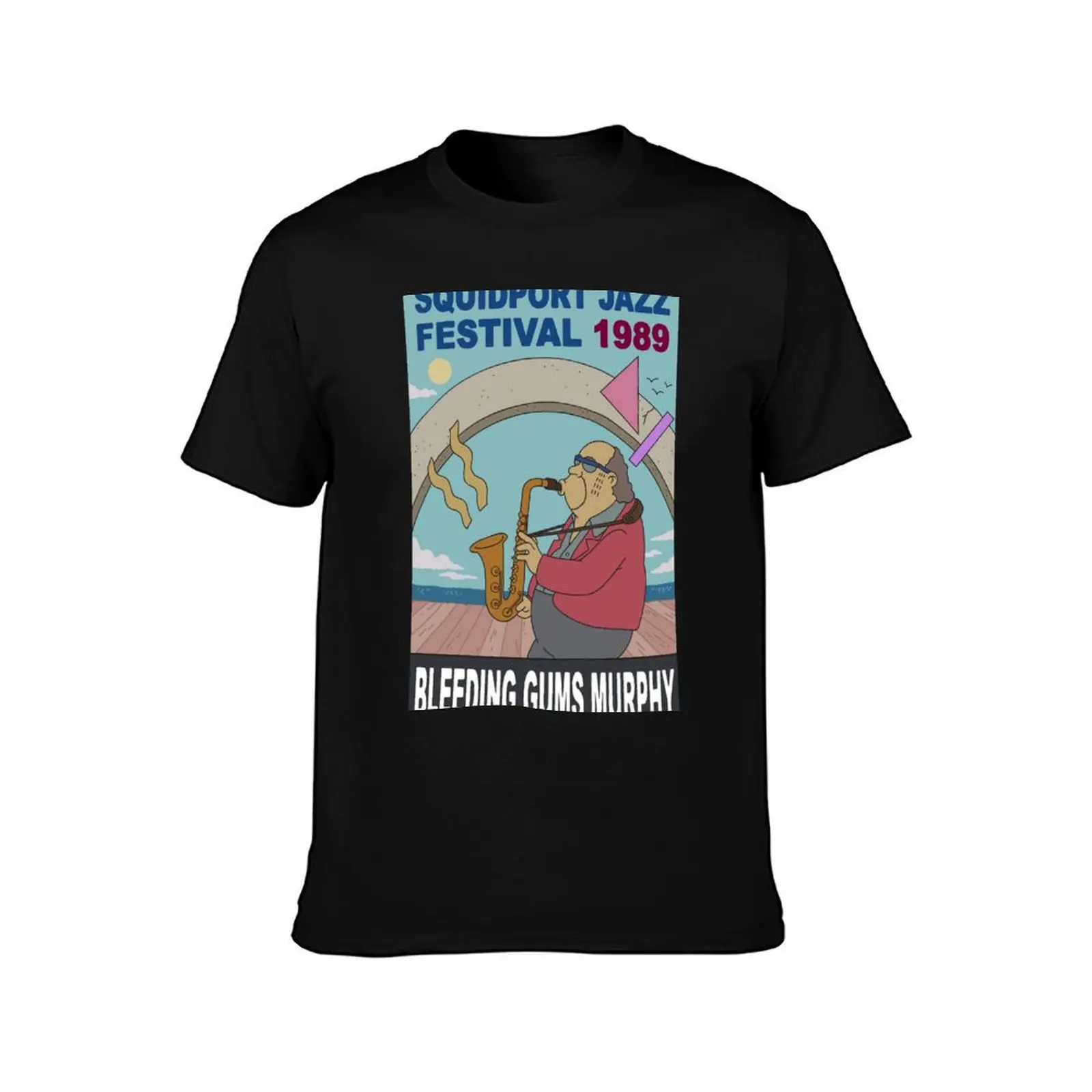 Bleeding Gums Murphy T-Shirt Summer Casual Cotton Tee Oversized Streetwear Tops Vintage Graphic Print Loose Fit Short Sleeve