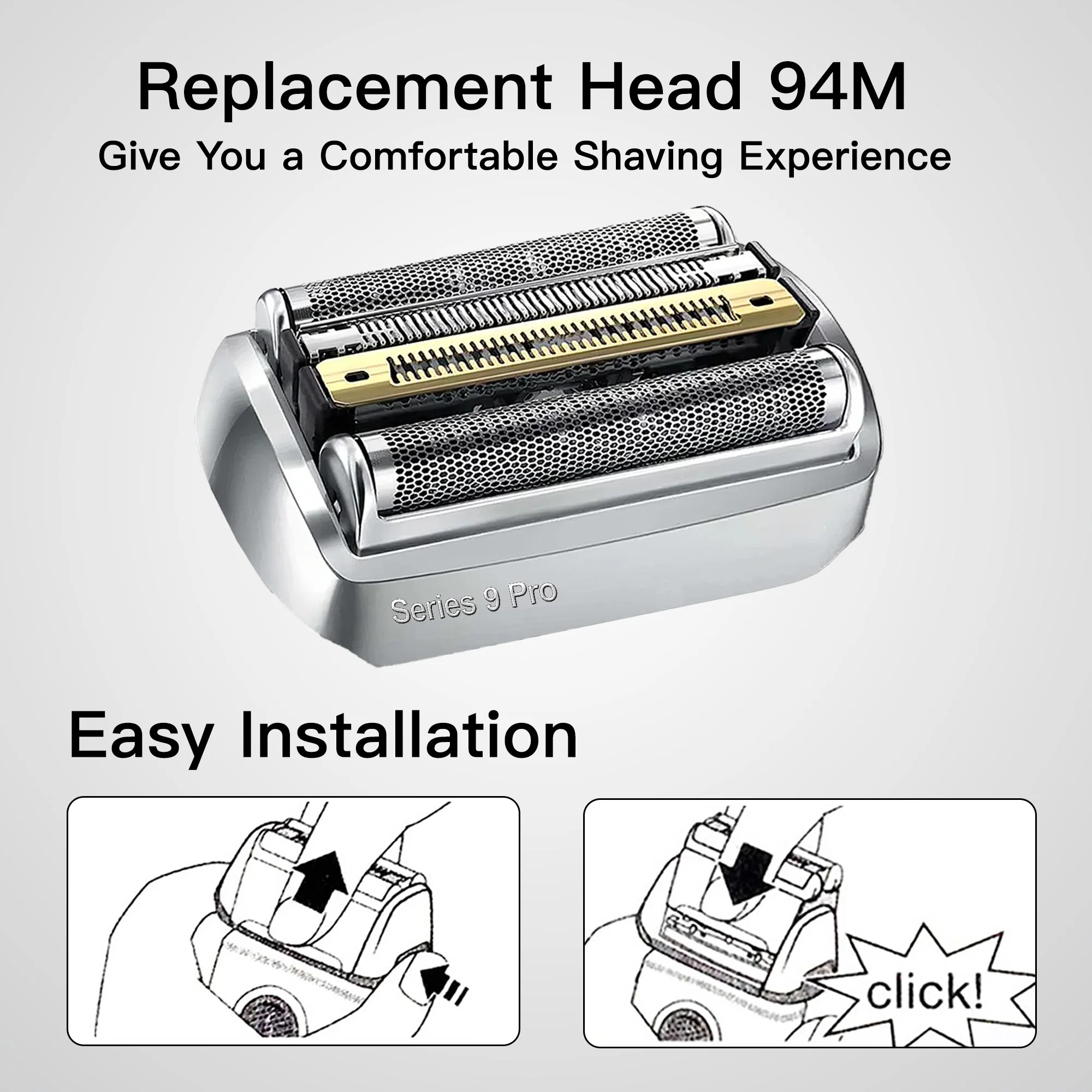 Рисунок 4 - Сменные бритвенные головки 94M