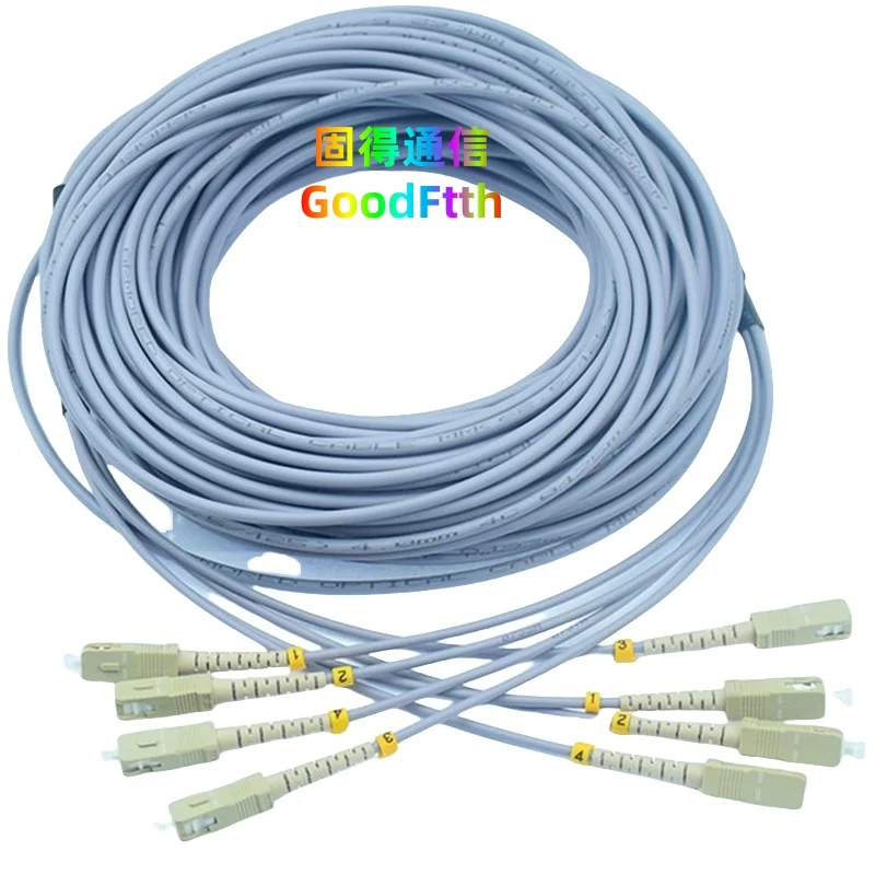 armored-fiber-patch-cord-lead-sc-sc-625-125-om1-4c-cable-jumper-4-core-goodftth