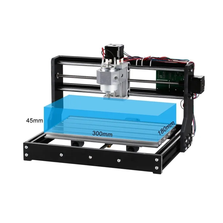 CNC 3018-PRO Router Kit GRBL Control 3 Axis Plastic Acrylic PCB PVC Wood Carving Milling Engraving Machine